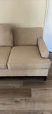 Beige Three-Seat Sofa with Accent Pillows - thumbnail 8 of 13