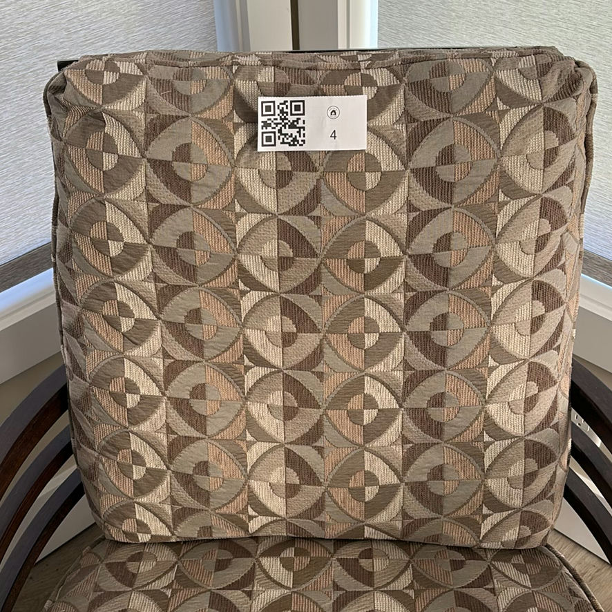 Upholstered Accent Chair with Wooden Frame - image 6 of 11