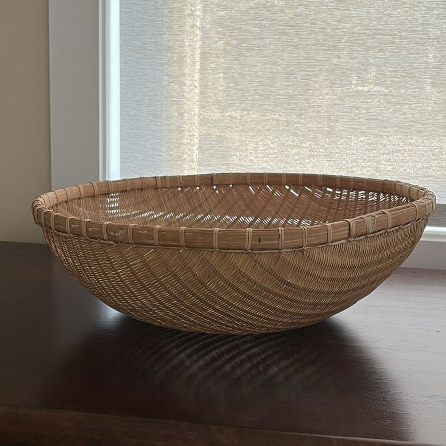 Woven Rattan Basket and Placemats - image 3 of 9