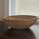 Woven Rattan Basket and Placemats - thumbnail 3 of 9