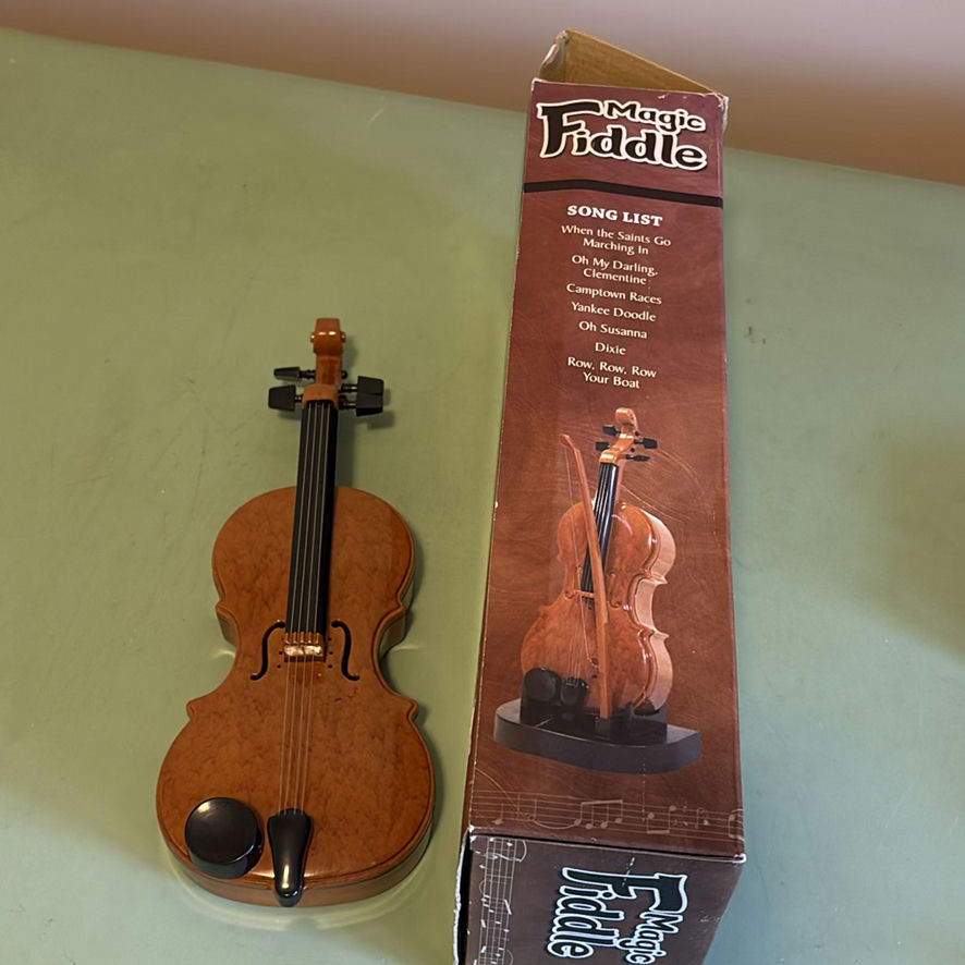 Magic Fiddle & Toy Violins with Cases - image 4 of 10