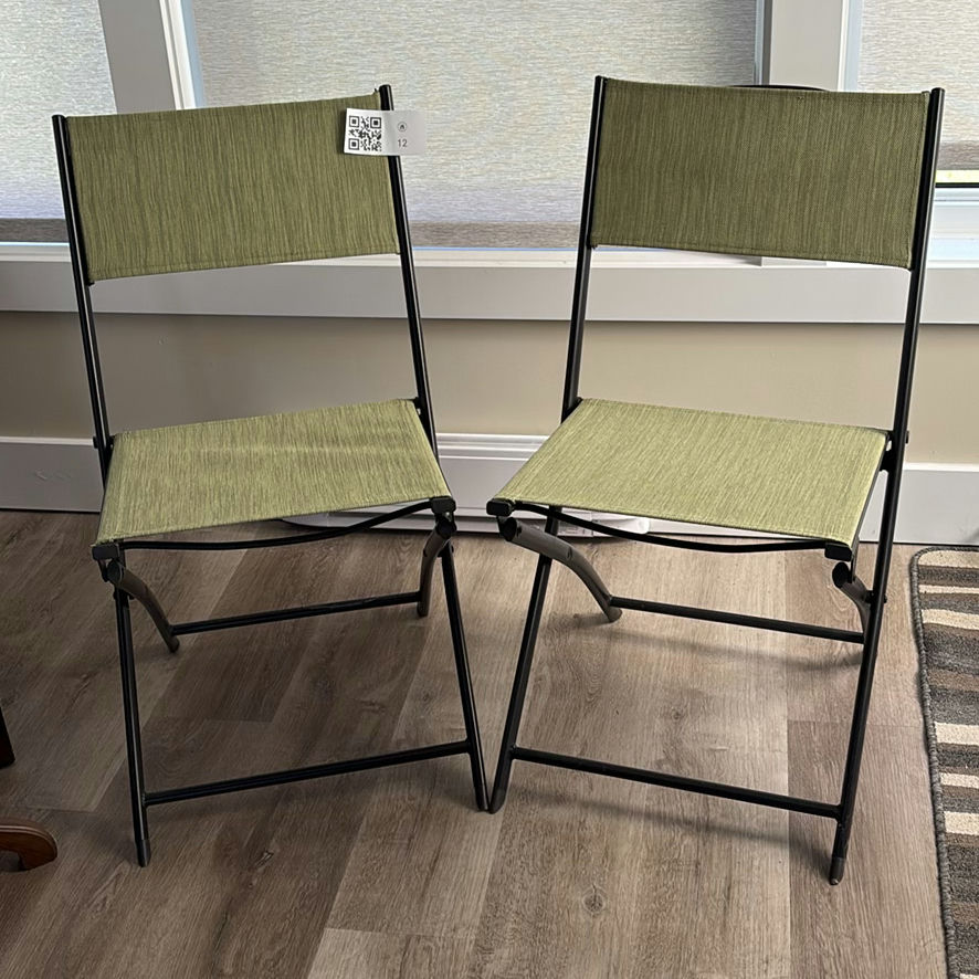 Hampton Bay Folding Chairs Set - image 1 of 8