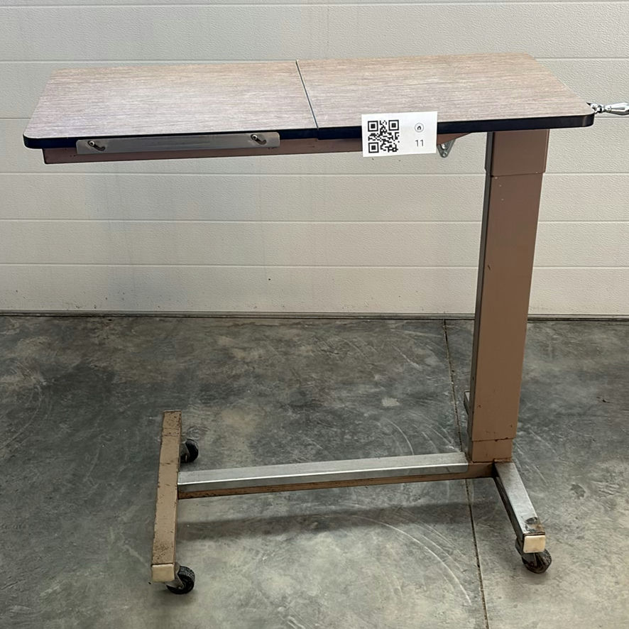 Adjustable Rolling Overbed Table - image 1 of 10