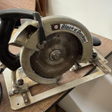 Black & Decker Circular Saw with Wooden Case and Saw Blades - thumbnail 2 of 8