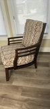 Upholstered Accent Chair with Wooden Frame - thumbnail 10 of 11