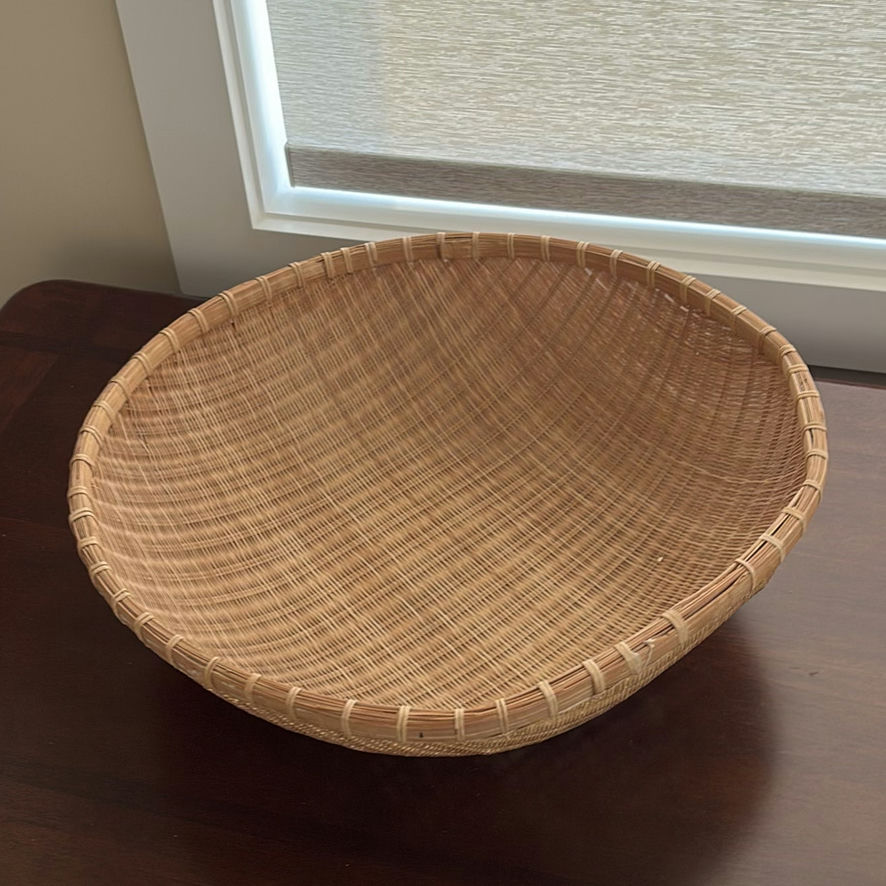 Woven Rattan Basket and Placemats - image 2 of 9