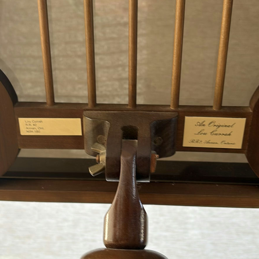 Handcrafted Cherry Adjustable Music Stand - image 7 of 9