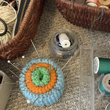 Sewing and Craft Supplies in Wicker Baskets - thumbnail 6 of 6