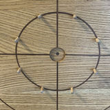 Handcrafted Wooden Crokinole Board Game Set - thumbnail 2 of 9