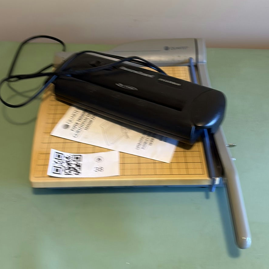 Quartet Paper Trimmer and Sylvania SecureGuard Paper Shredder - image 11 of 11