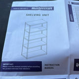 Mastercraft Metal Shelving Unit - thumbnail 2 of 5