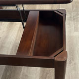 Dark Wood Lift-Top Coffee Table - thumbnail 6 of 10
