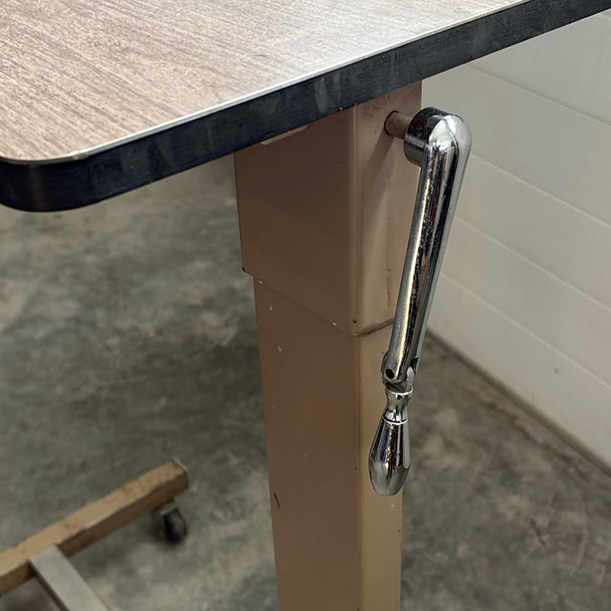 Adjustable Rolling Overbed Table - image 3 of 10