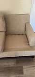 Beige Three-Seat Sofa with Accent Pillows - thumbnail 9 of 13