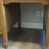 Antique Desk with Drawers and Pull-Out Side Shelves - thumbnail 16 of 16