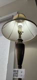Floor Lamp, Two Small Wooden Stools, and Corner Shelves - thumbnail 10 of 12