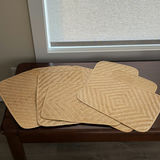 Woven Rattan Basket and Placemats - thumbnail 5 of 9