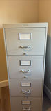 Four-Drawer Metal Filing Cabinet - thumbnail 4 of 10