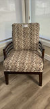 Upholstered Accent Chair with Wooden Frame - thumbnail 1 of 11