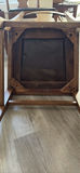 Round Quarter-Cut Oak Dining Table with Six Chairs - thumbnail 13 of 17