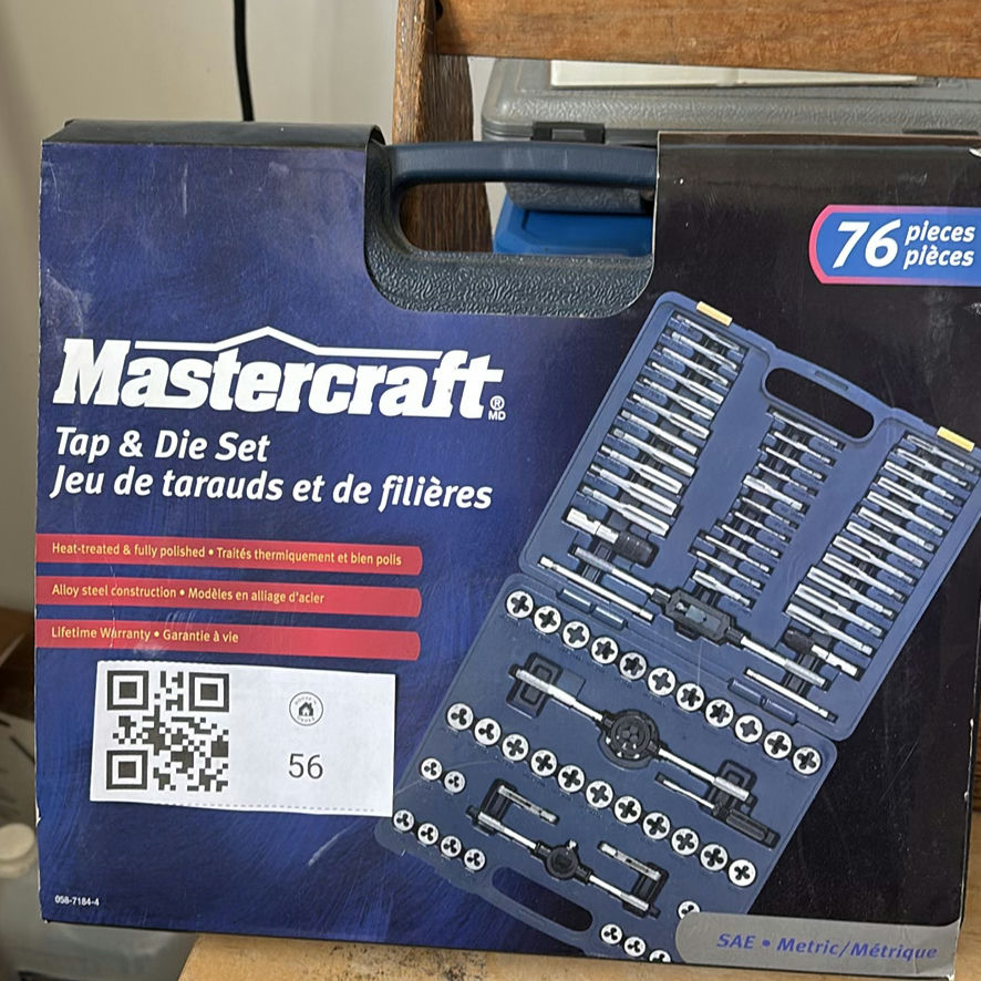 Mastercraft 76-Piece Tap and Die Set - image 6 of 6