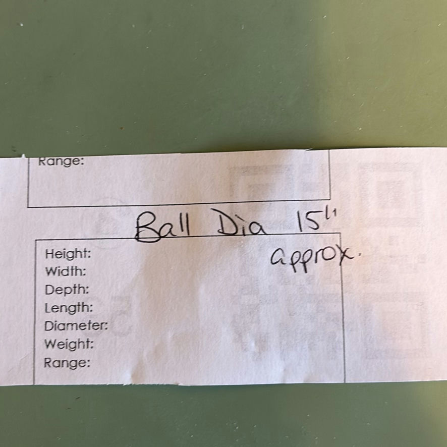 Vinyl Dumbbell Set with Rack and Bally Total Fitness Exercise Ball - image 8 of 8