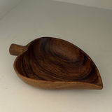 Wooden Bowls and Leaf-Shaped Dish - thumbnail 5 of 10