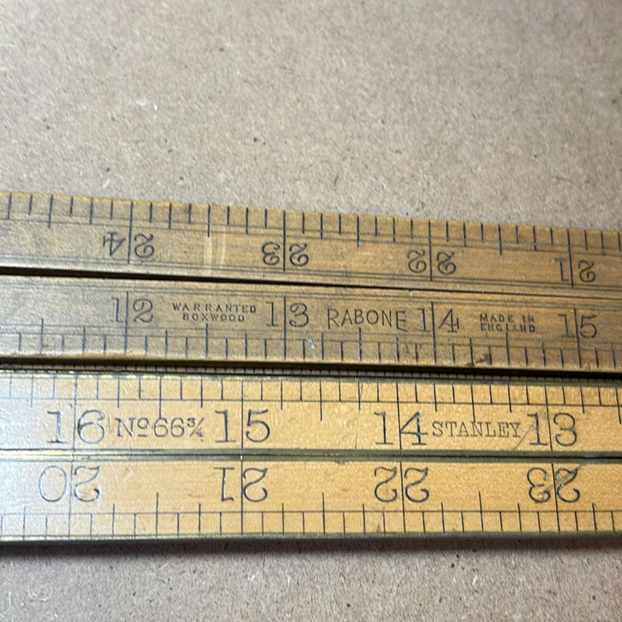 Vintage Measuring Tools, Magnifying Glass, Drafting Set, and Eagle Pencil Pointer - image 3 of 15