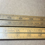 Vintage Measuring Tools, Magnifying Glass, Drafting Set, and Eagle Pencil Pointer - thumbnail 3 of 15