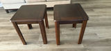Two Wood End Tables - thumbnail 1 of 10