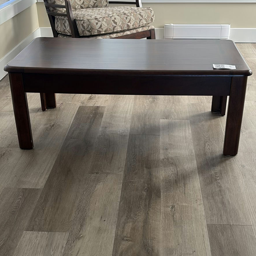 Dark Wood Lift-Top Coffee Table - image 2 of 10