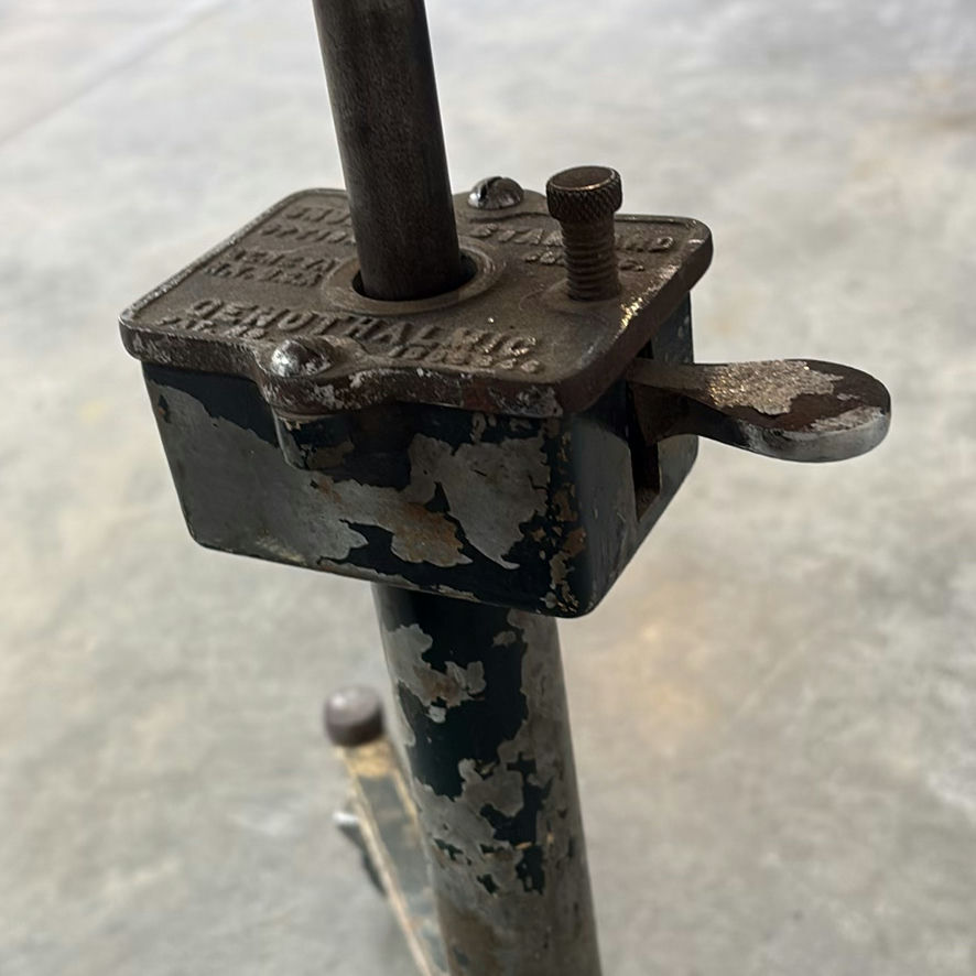 Vintage Industrial Rolling Stool - image 5 of 8