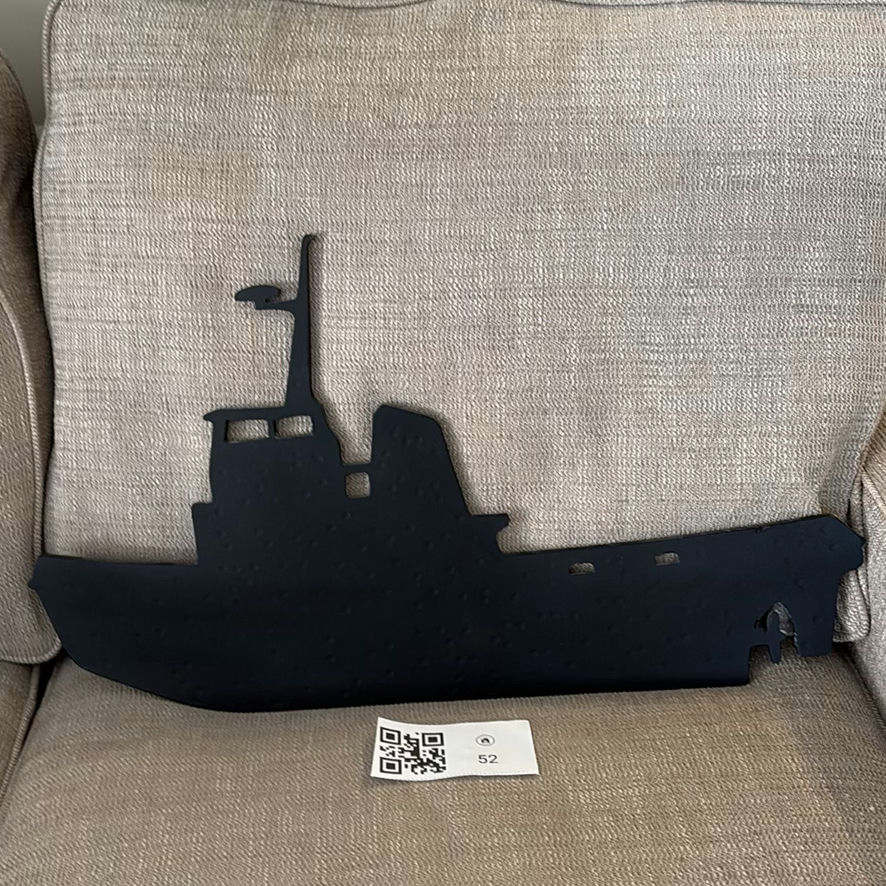 The Federal Beaver - Metal Silhouette from Russell Brothers Ltd. - image 1 of 8