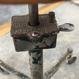 Vintage Industrial Rolling Stool - thumbnail 4 of 8