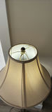 Floor Lamp, Two Small Wooden Stools, and Corner Shelves - thumbnail 9 of 12