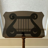 Handcrafted Cherry Adjustable Music Stand - thumbnail 2 of 9