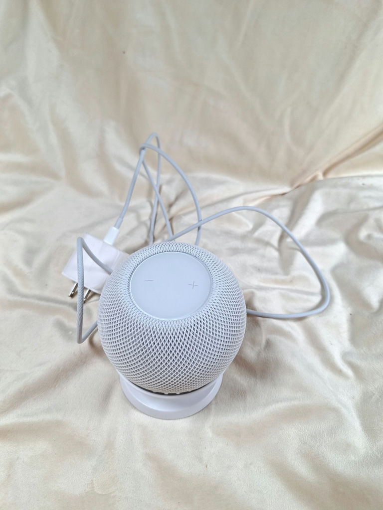 Apple HomePod mini smart speaker with power adapter - image 1 of 4