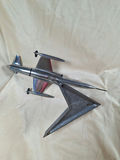 Metal model jet aircraft on display stand, "Der Kanadier December 1969-December 1971" - thumbnail 5 of 7