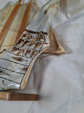 Hand Painted Pirate Sailing Ship, Made from REAL jawbone and bone, Made in Cuba - thumbnail 6 of 9