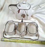 Sandland Ware England Teapot Set with Tray and Three Dishes - thumbnail 1 of 8