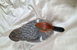 Hand-Carved Wooden Duck Decoy with Certificate. Nova Scotia - thumbnail 5 of 6