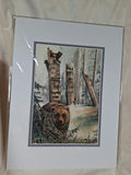 Two framed wildlife art prints by Sue Coleman - thumbnail 2 of 4