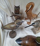 Collection of Carved Wooden Bird Figurines - thumbnail 2 of 8