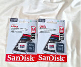 Two SanDisk Ultra microSDXC UHS-I memory cards (64 GB) with adapters - thumbnail 1 of 4