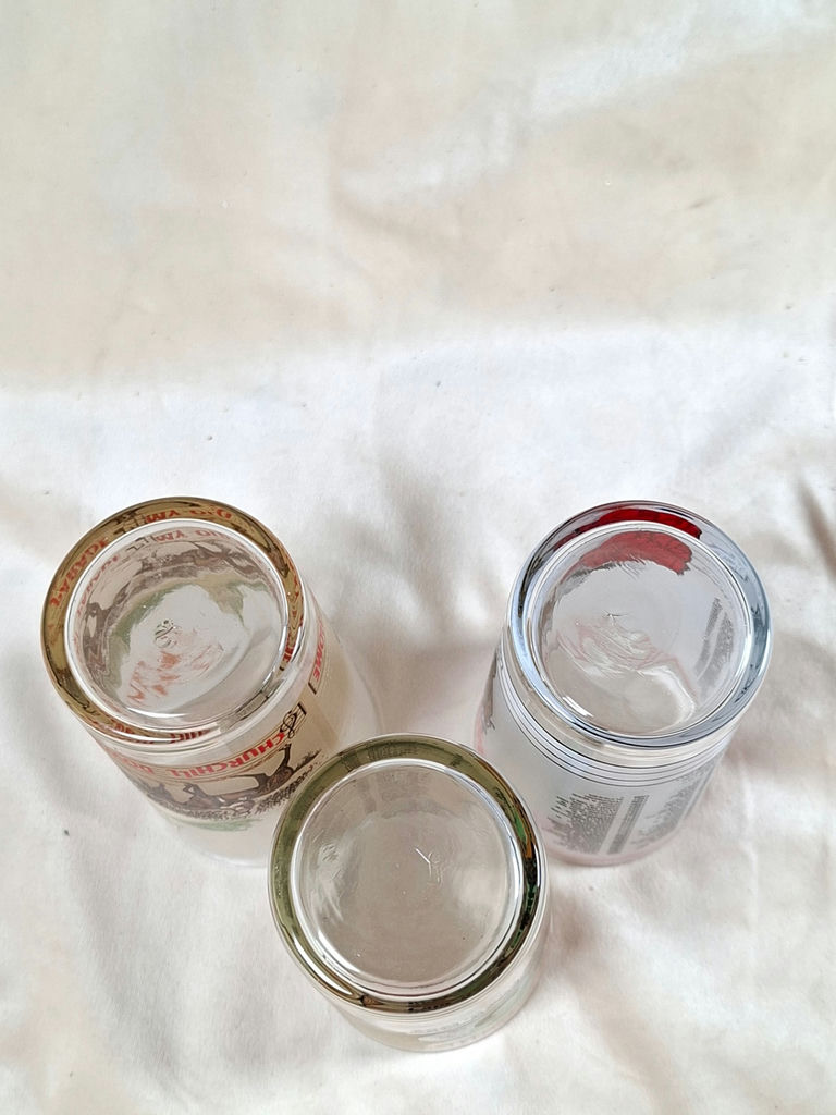 Six Kentucky Derby commemorative glass tumblers - image 4 of 6