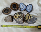 Collection of Geode, Agate, and Polished Stone Specimens - thumbnail 1 of 4