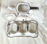 Sandland Ware England Teapot Set with Tray and Three Dishes - thumbnail 3 of 8