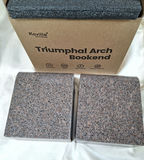 Koville Triumphal Arch Stone Bookends - thumbnail 2 of 6