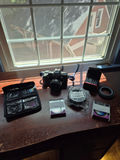 Minolta 7000 Maxxum Camera with Accessories and Lenses - thumbnail 1 of 3