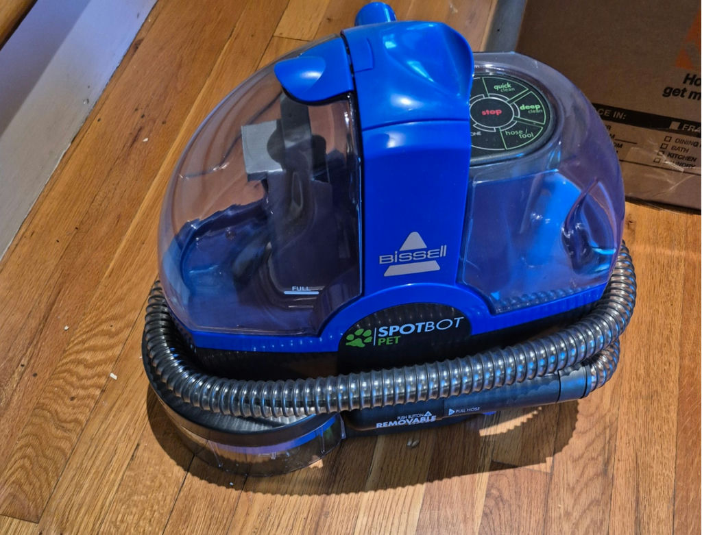 Blue Bissell SpotBot Pet Carpet Cleaning Machine - image 1 of 1